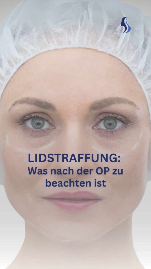 Nachsorge nach Lidstraffung