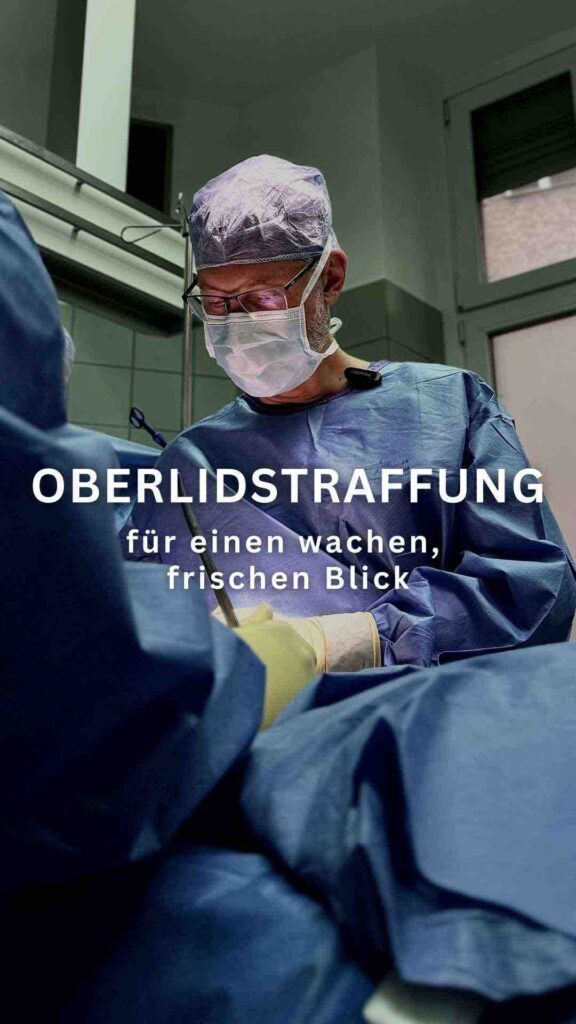 Oberlidstraffung - Operation